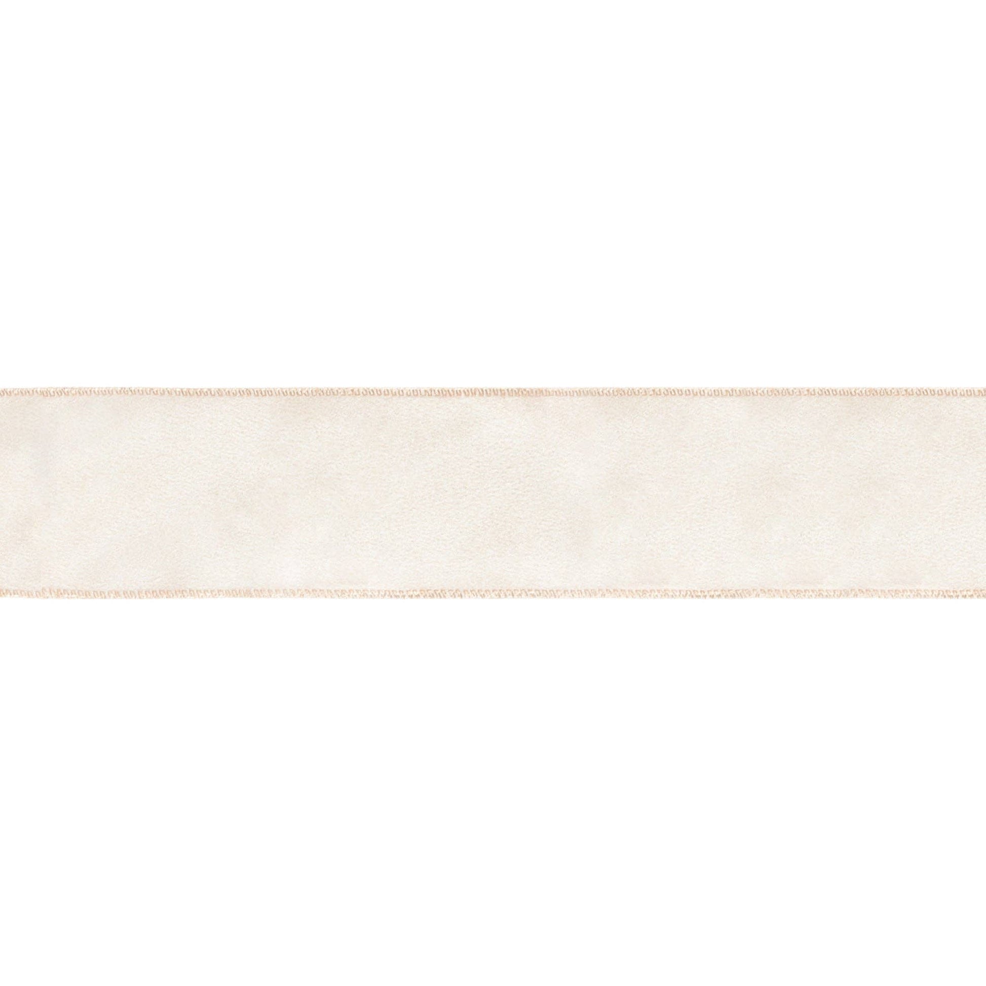 Wired Shimmer Satin Ribbon Champagne 10 Yard Roll