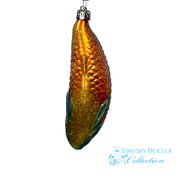 Carpe Noël Fish- German Glass Ornament Christmas Collection