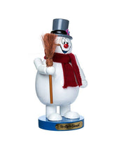 10" FROSTY THE SNOWMAN NUTCRACKER WOOD