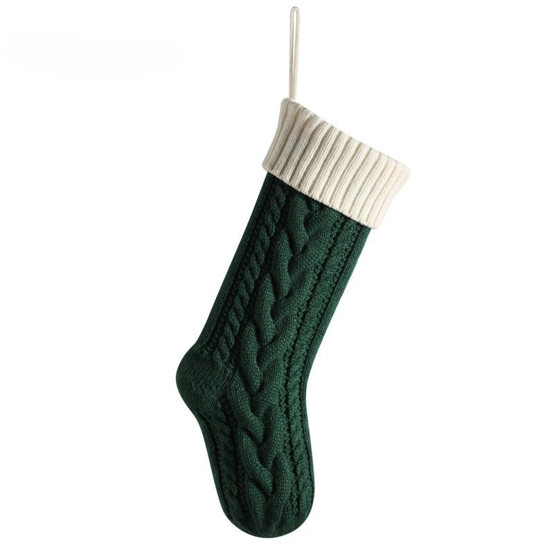 Cable Knit Christmas Stocking