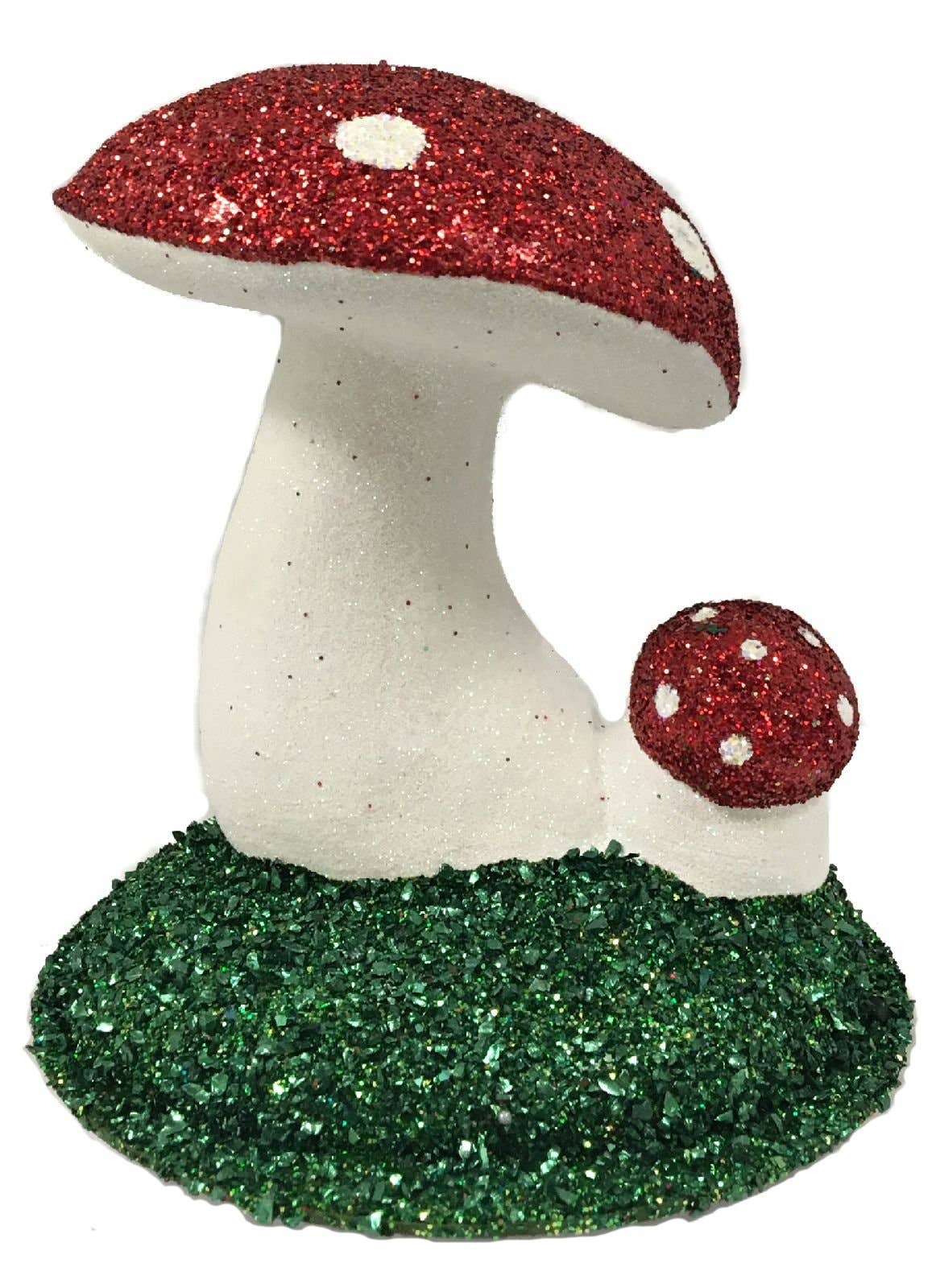 Ino Schaller Red Double Mushroom Toadstool Candy Container