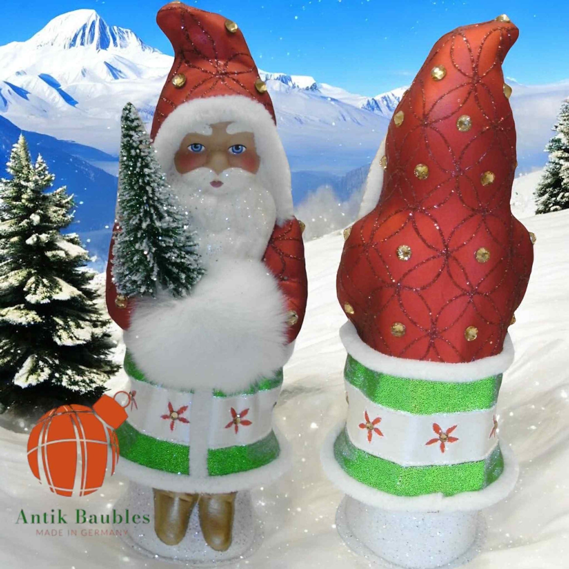 Christmas Rose Ino Schaller Santa Only- Antik Baubles Exclusive