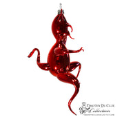 Free Blown “KRAMPUS”  5.5 in - Christmas Ornament