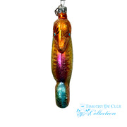 Salty Sparkle Seahorse- German Glass Ornament Christmas Collection