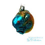 Jingle Gill Fish- German Glass Ornament Christmas Collection