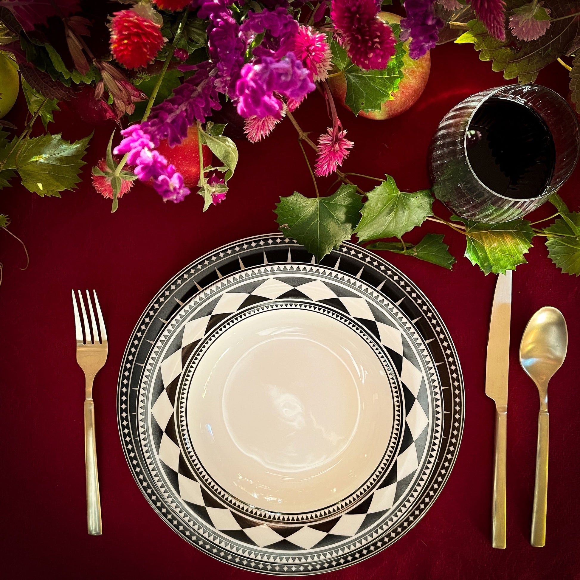 Fez Rimmed Soup Bowl