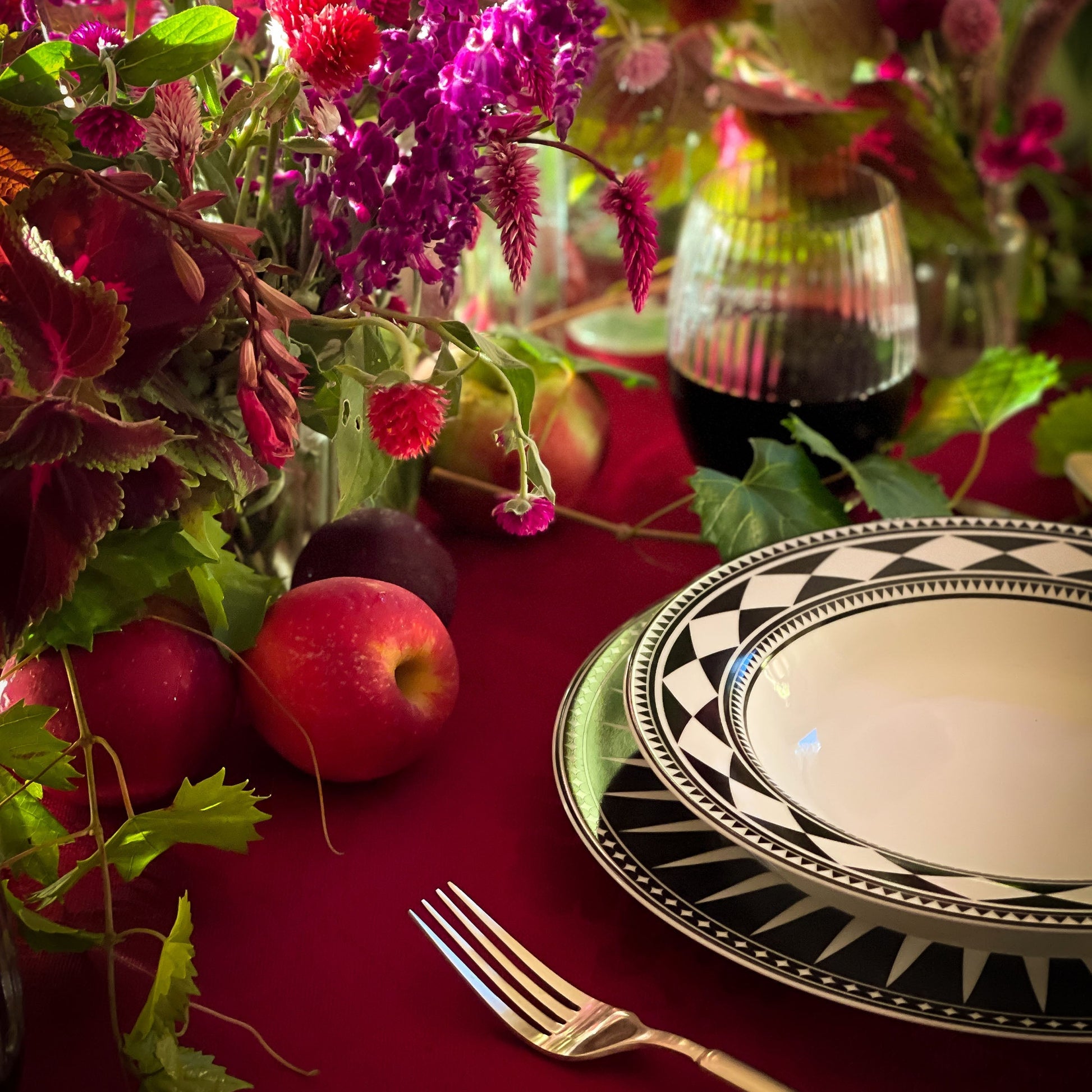 Fez Rimmed Soup Bowl