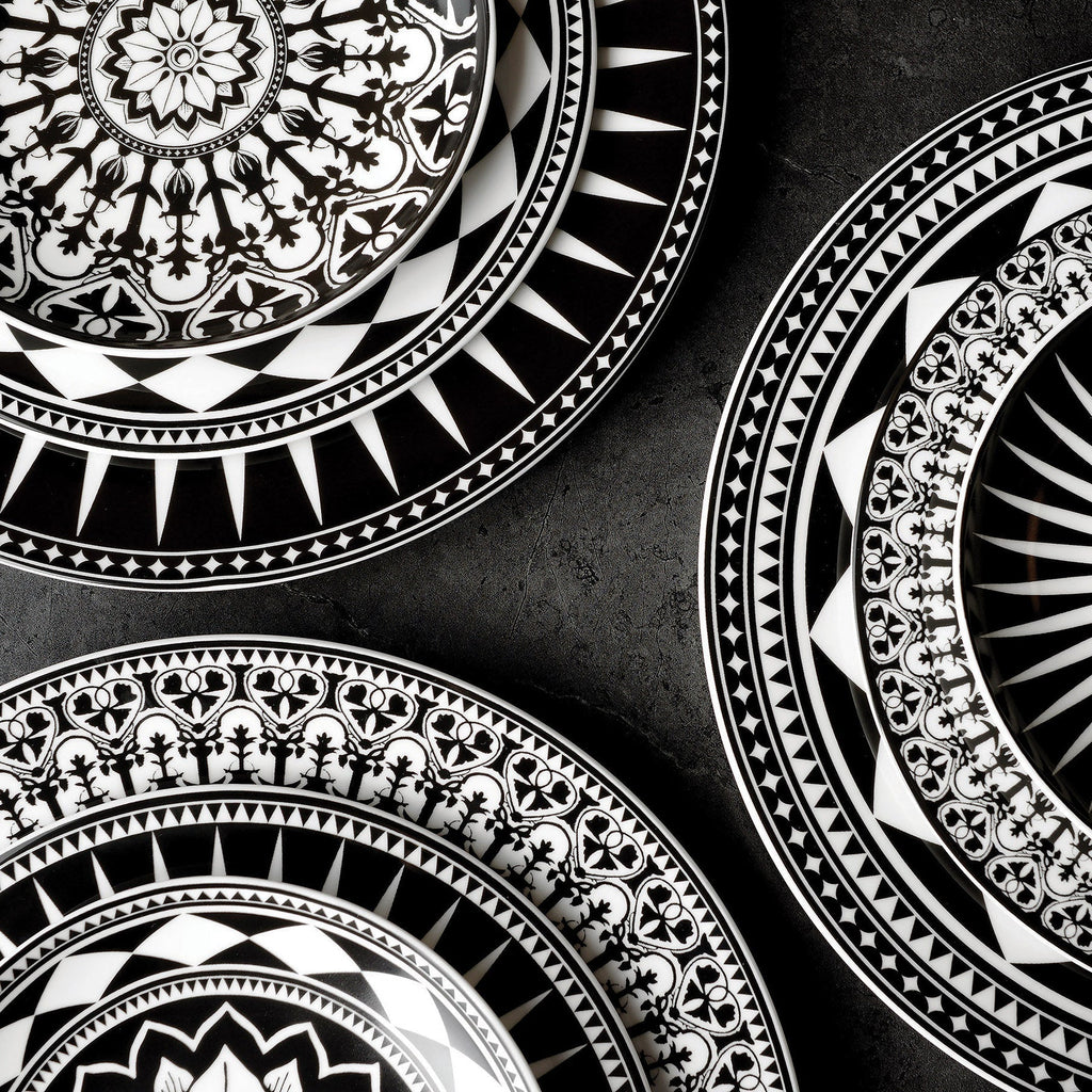 Casablanca Rimmed Salad Plate