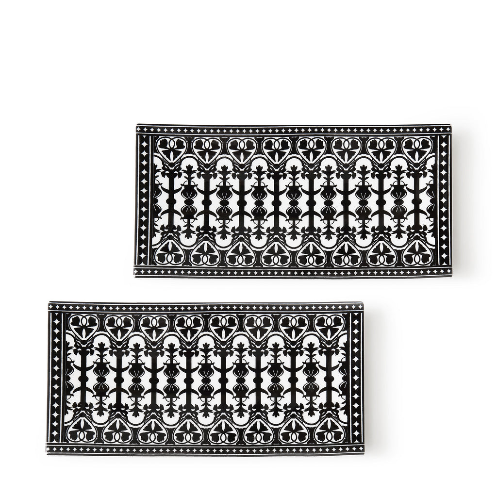 Casablanca Medium Sushi Trays, Set of 2