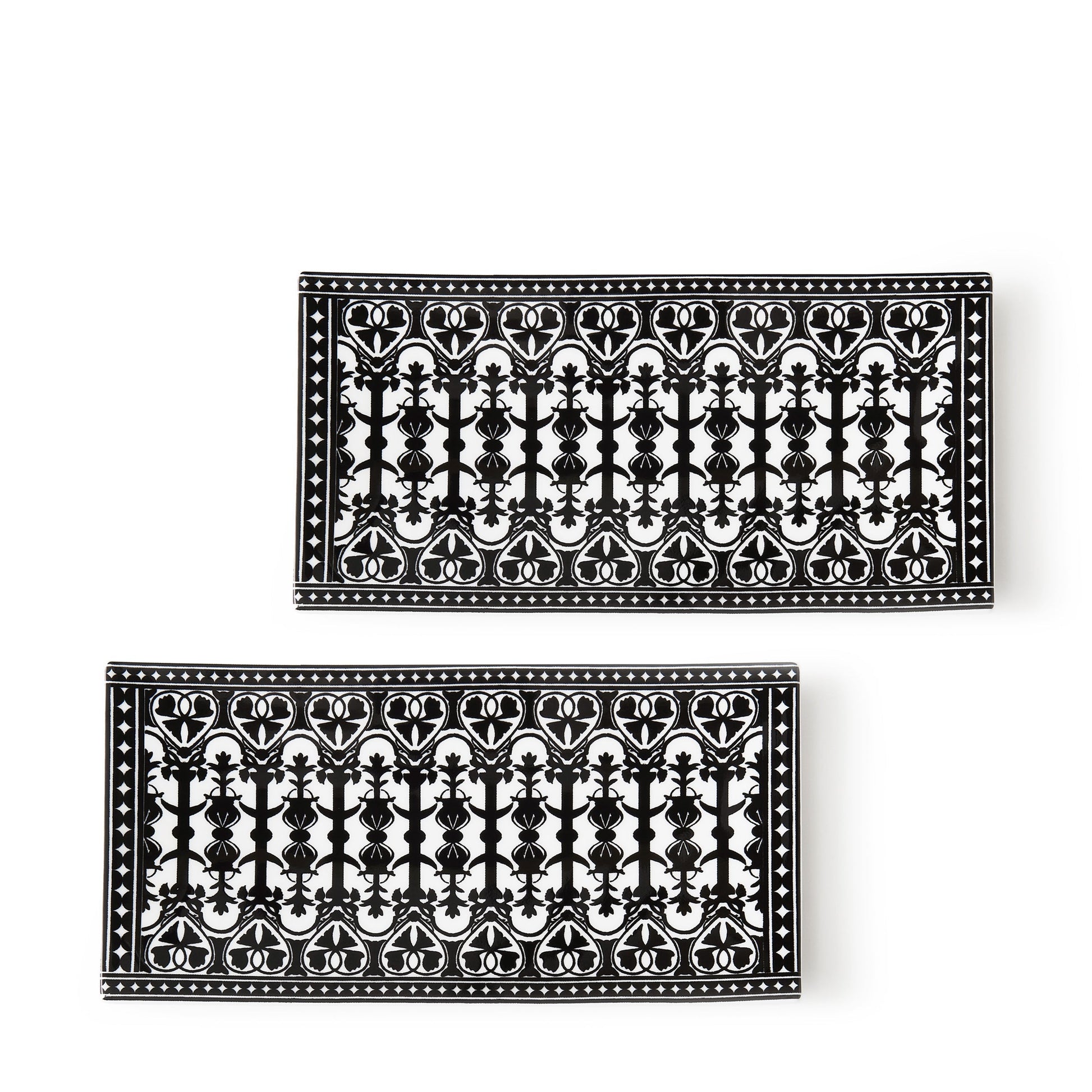 Casablanca Medium Sushi Trays, Set of 2