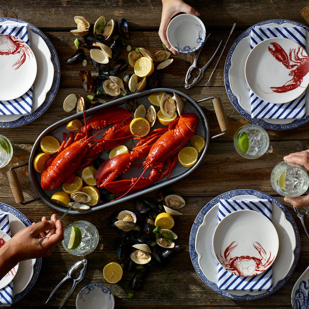 Lobster Small Plates, Set of 4