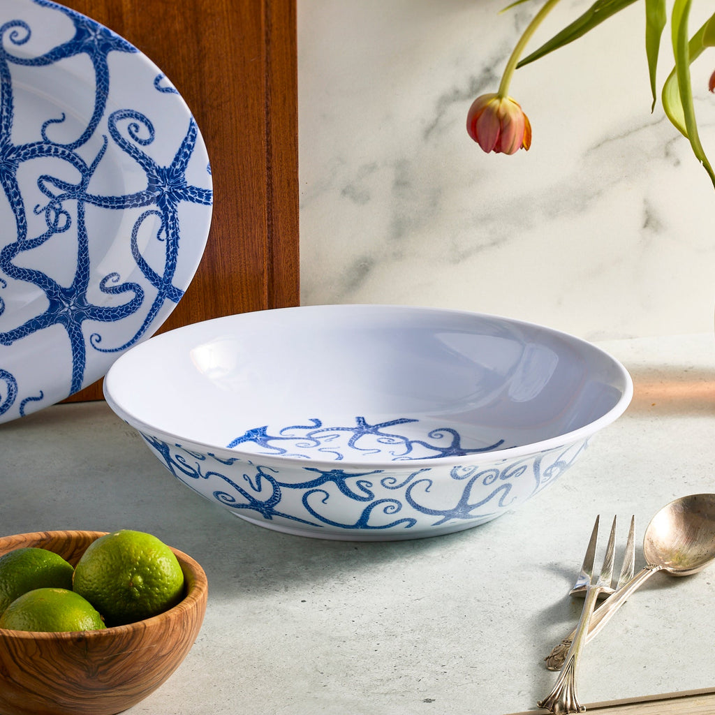 Starfish Melamine Serving Bowl