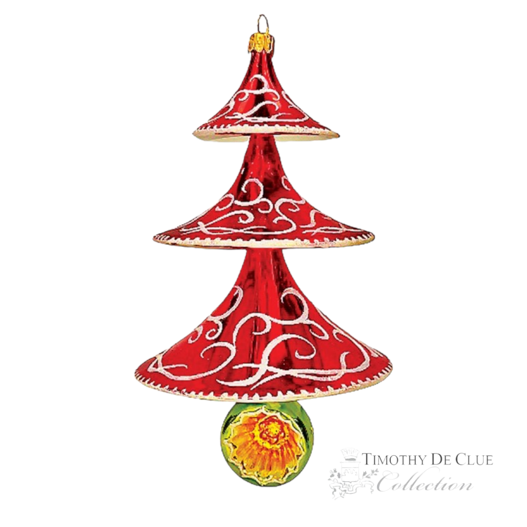 Heartfully Yours "Centennial Tree 2023" 21482 Ornament by Artist Christopher Radko | Timothy De Clue Collection