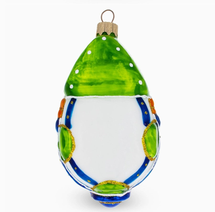 Cuckoo Clock- Hand Blown Glass Christmas Ornament | Made in Ukraine