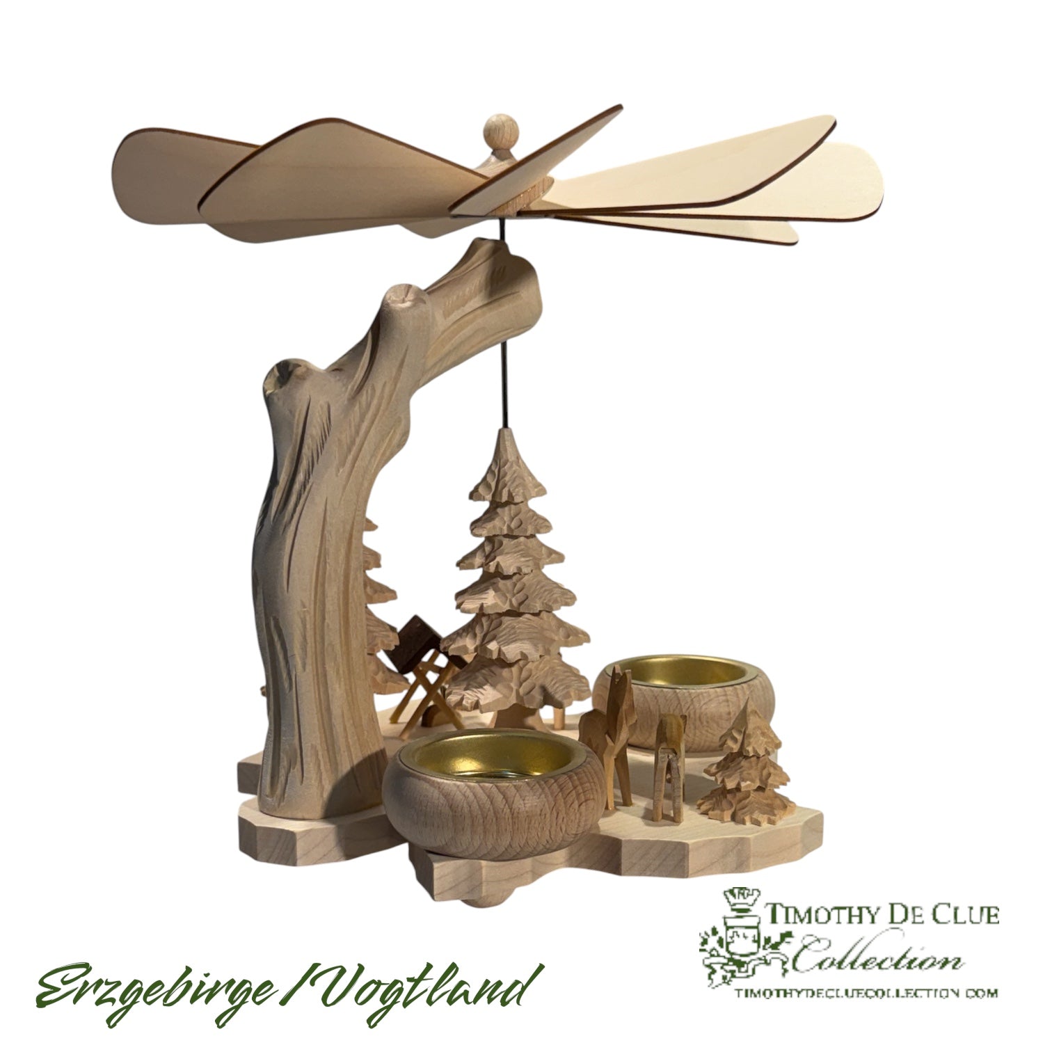 Erzgebirge/Vogtland Pyramiden Spinner 151 - German Christmas Collection