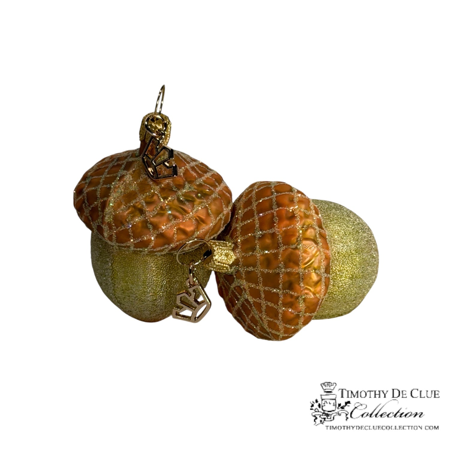 PNW Gold + Cream Acorn -TDC Woodland Christmas Collection