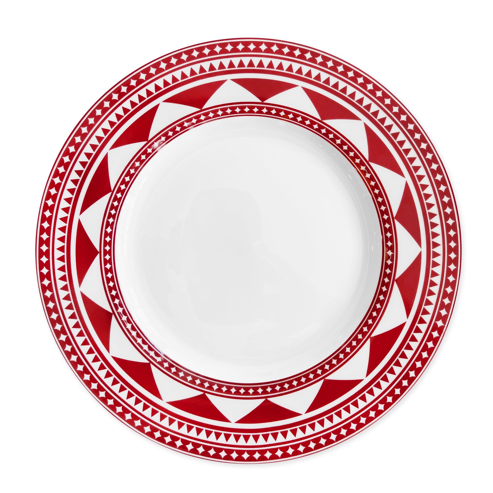 Fez Rimmed Dinner Plate