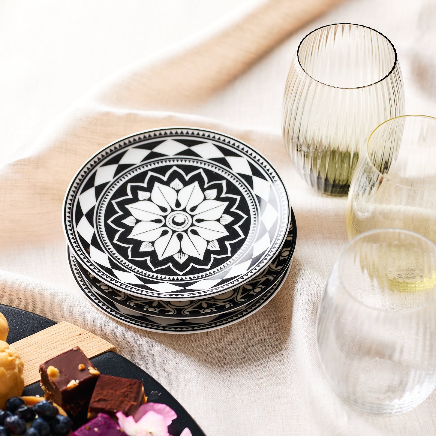 Fez Small Plates, Set of 4