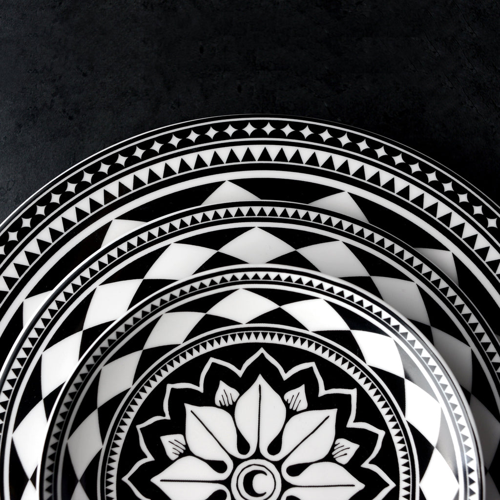 Fez Rimmed Dinner Plate