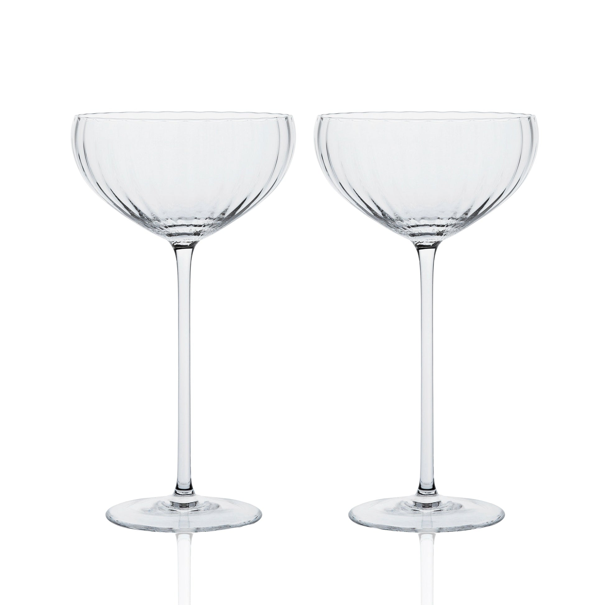 Quinn Coupe Glasses, Set of 2