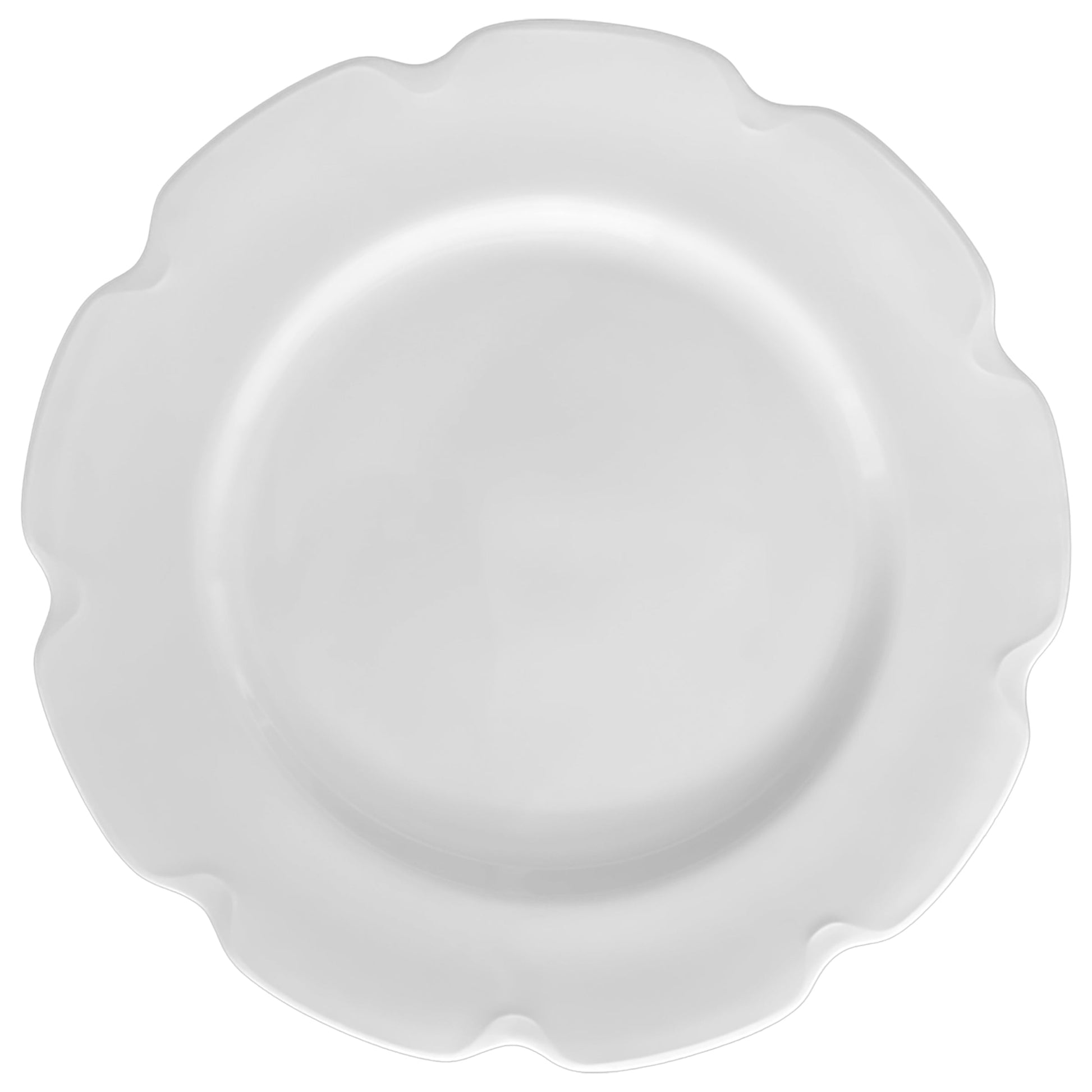 Grace White Dinner Plate