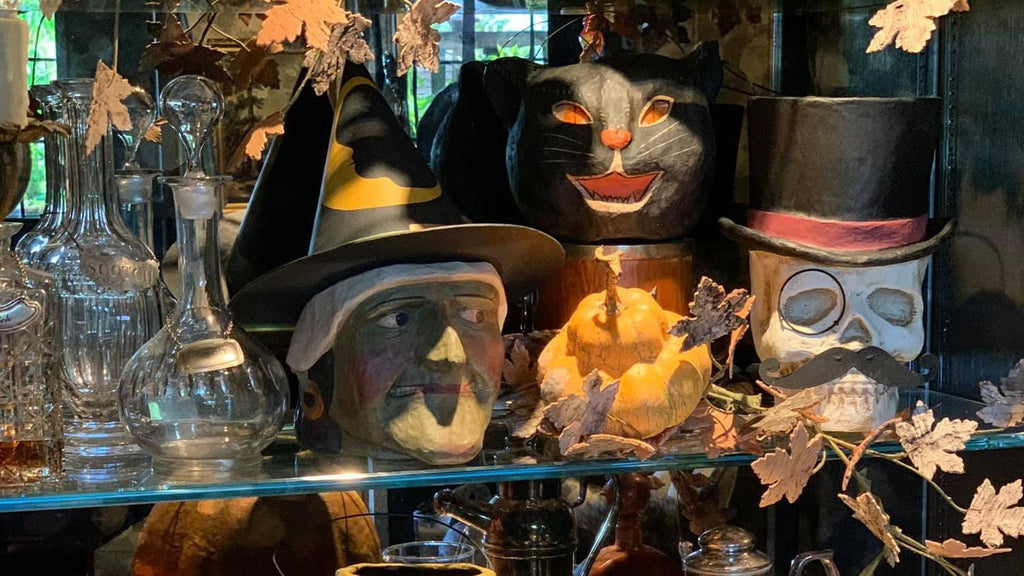 Tarence The Terrible Candy Bucket | Fall Halloween Decor Vintage Inspired