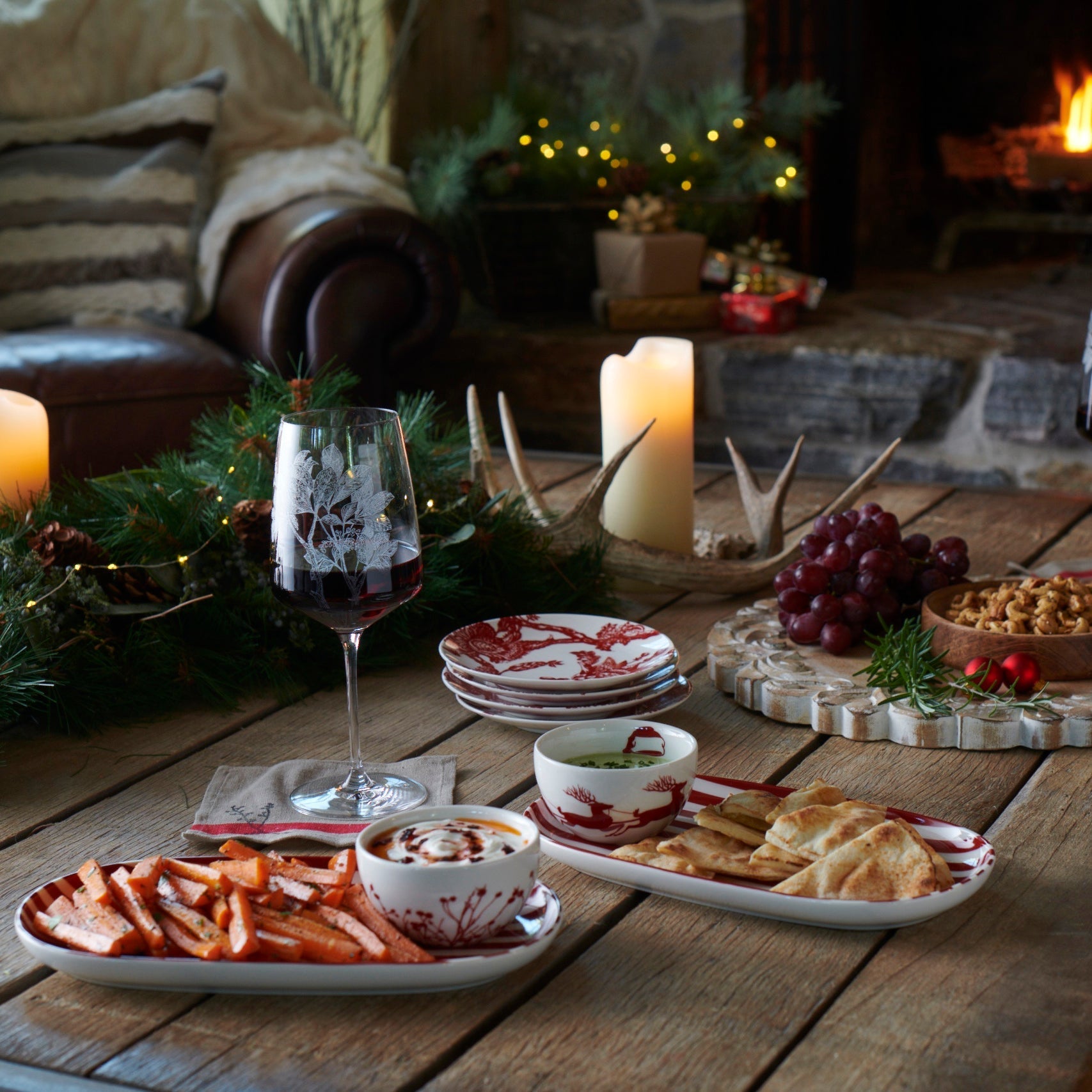 Winterberries Snack Bowl