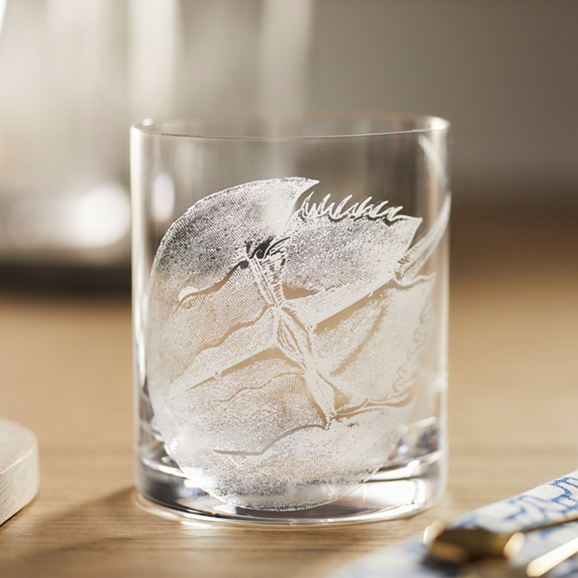 Horseshoe Crab Rocks Glasses, Set of 2