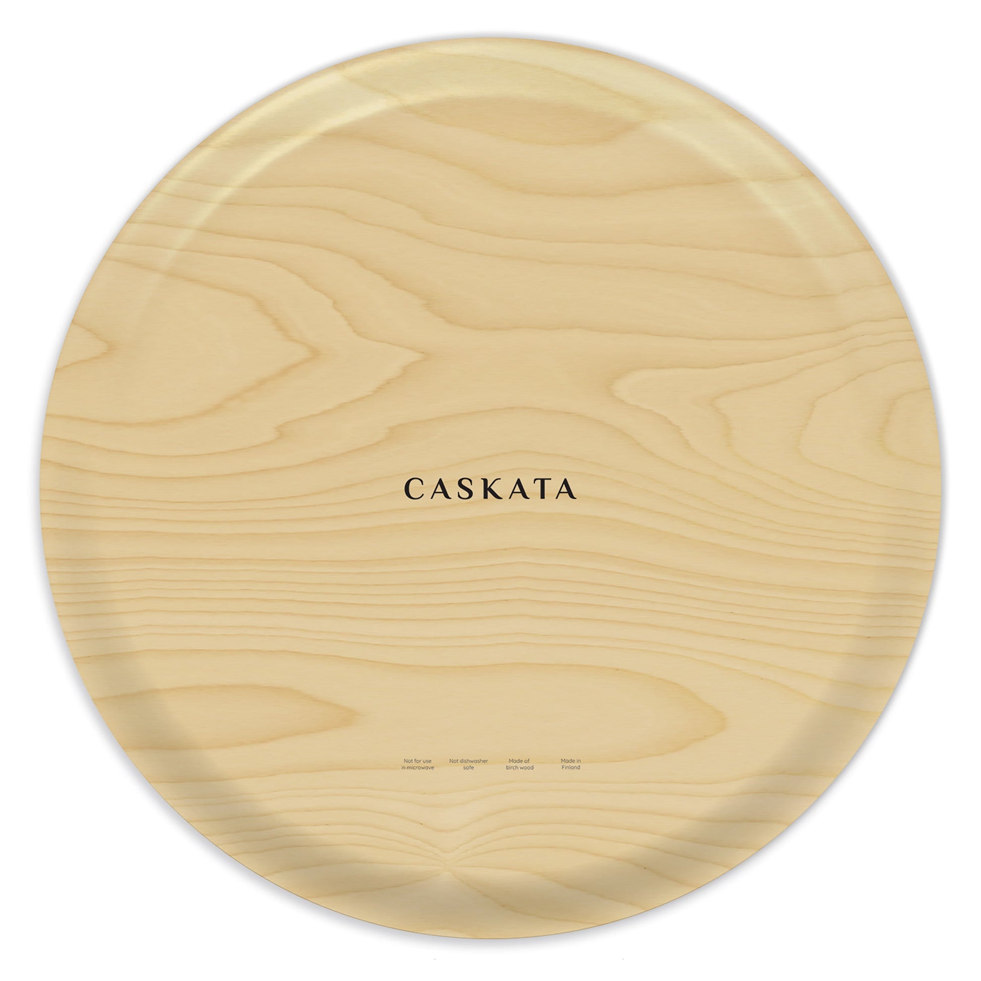 Horseshoe Crab Large Round Birchwood Tray