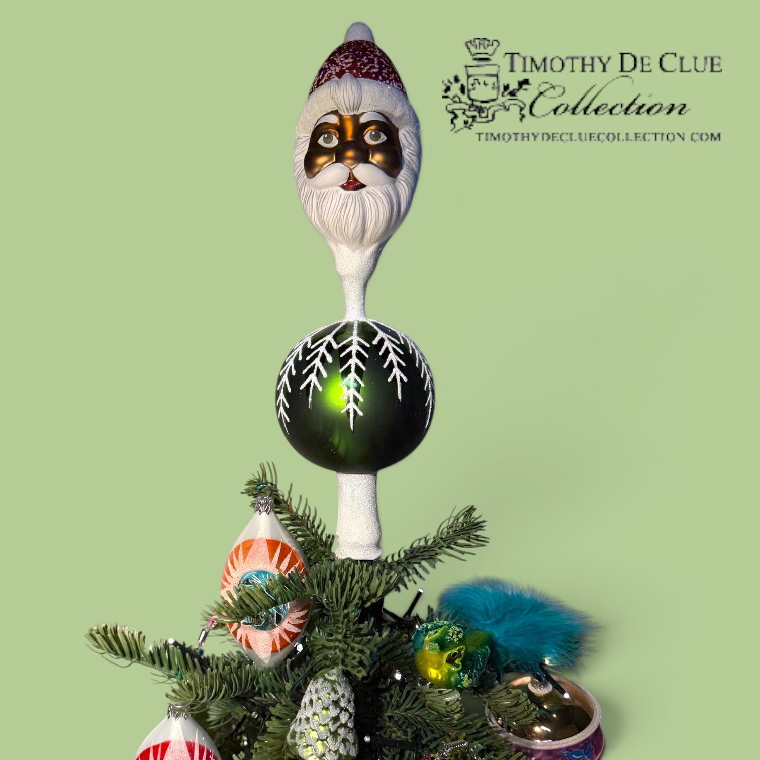 Kringle POC Finial Tree Top -German Christmas Collection