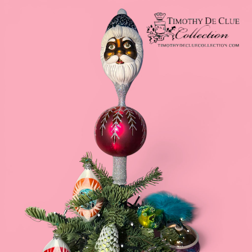 Kringle Finial Tree Topper Berry POC-German Christmas Collection