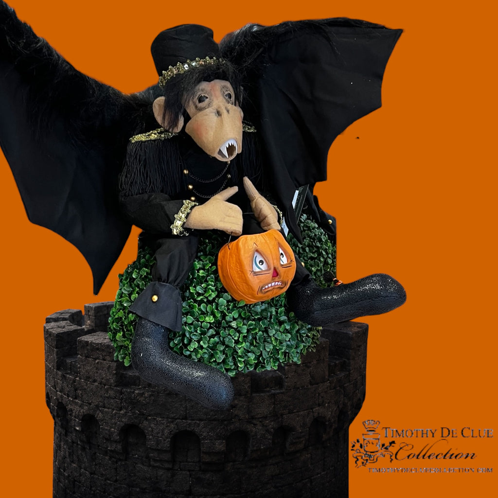 Moonlit Mischief Art Doll (Flying Primate)