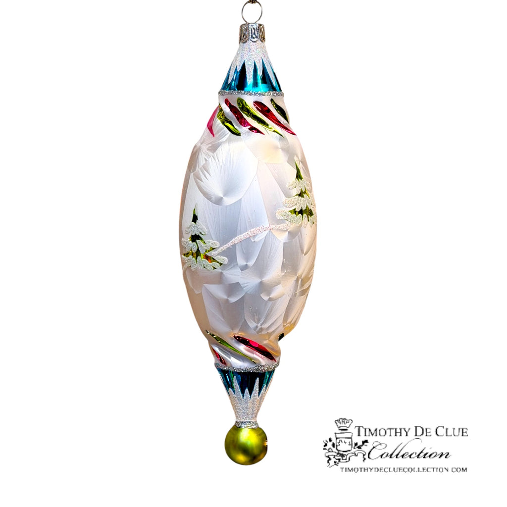 Schnee Fun Tear Drop- Exclusive Christmas Ornament