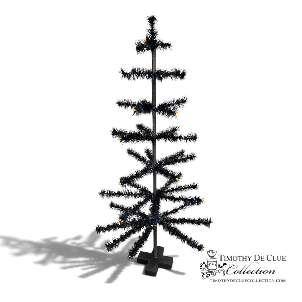 Black Feather Tree | Timothy De Clue Exclusive Halloween Collection