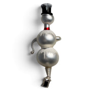 Free Blown Clip “Schnee Person Red Scarf”  Snowman Clip Ornament