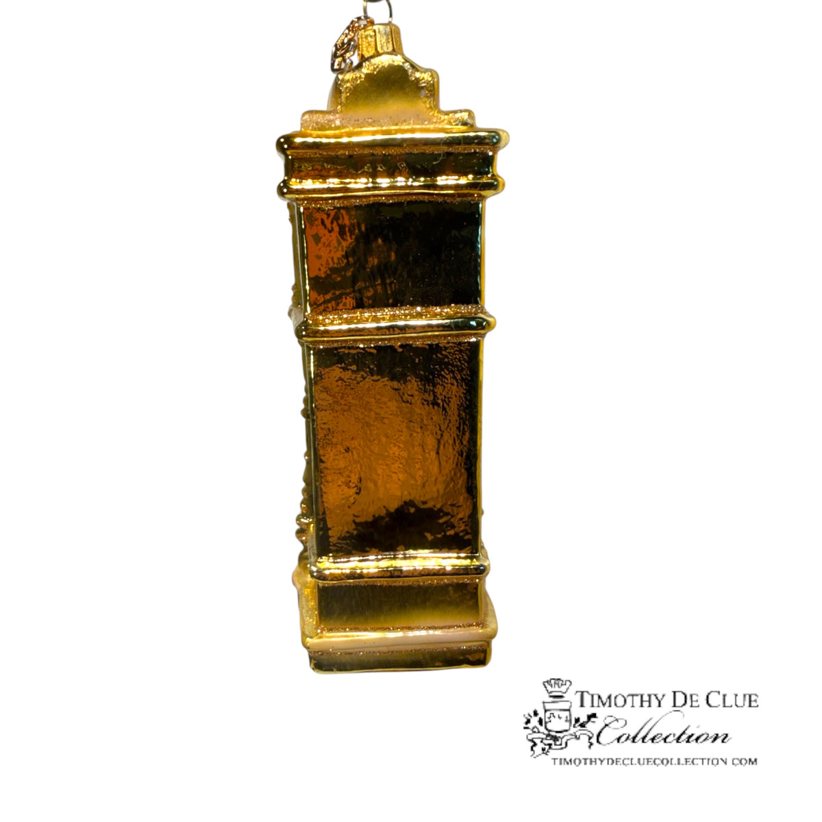 Traditional Golden Grandfather Clock