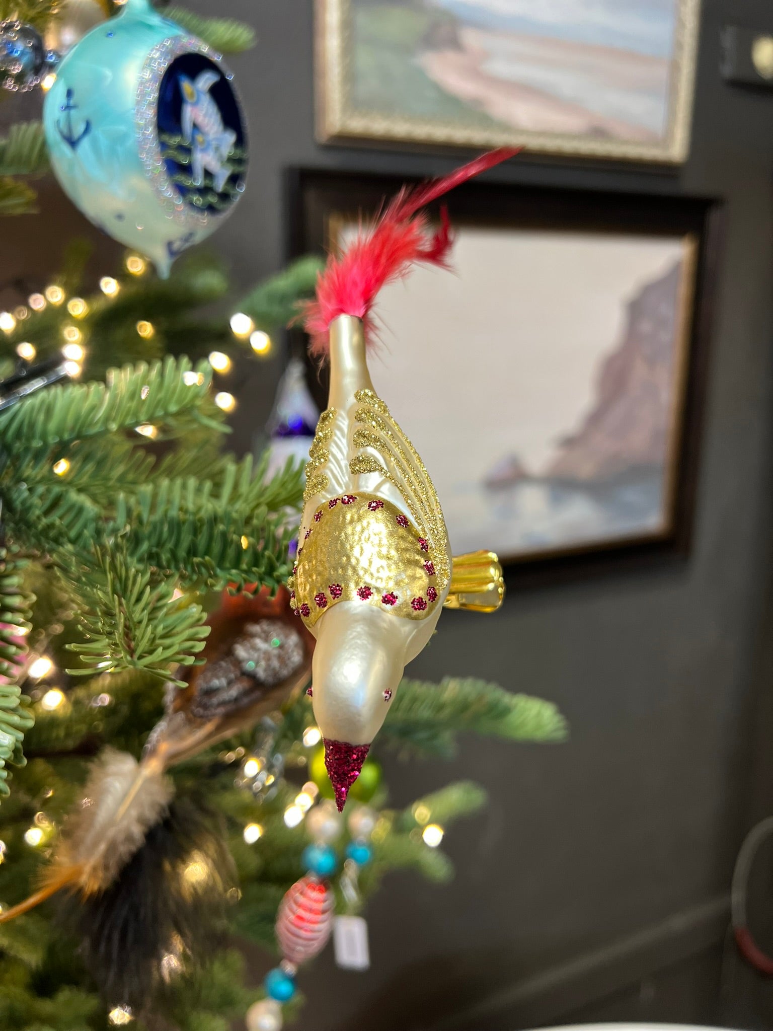 Sample AC Bird Clip / Christmas Ornament
