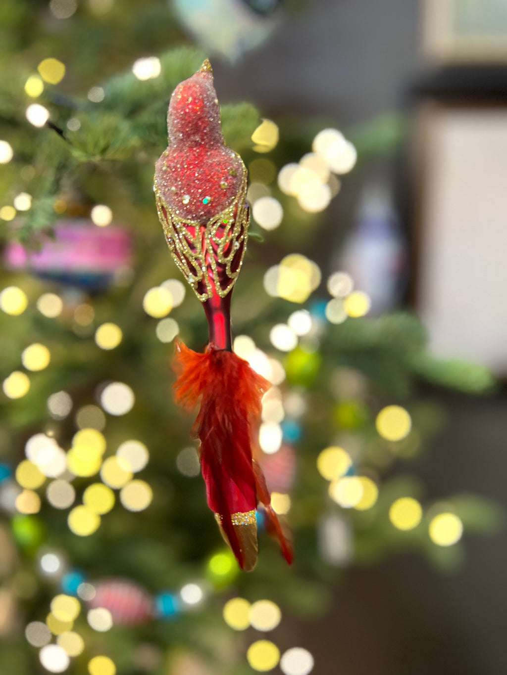 Sample A16 D Bird Clip / Christmas Ornament