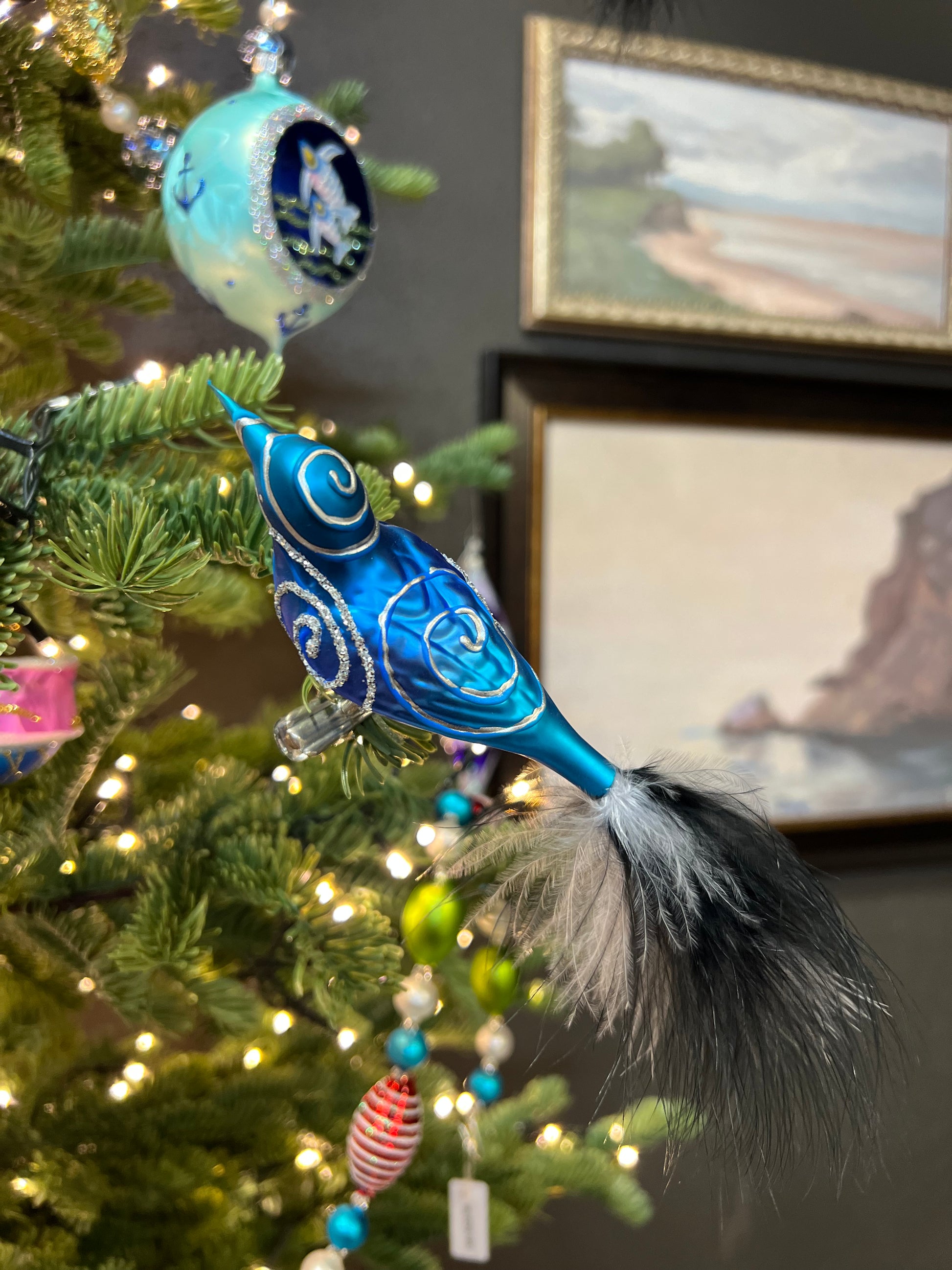 Sample C2 C Bird Clip / Christmas Ornament