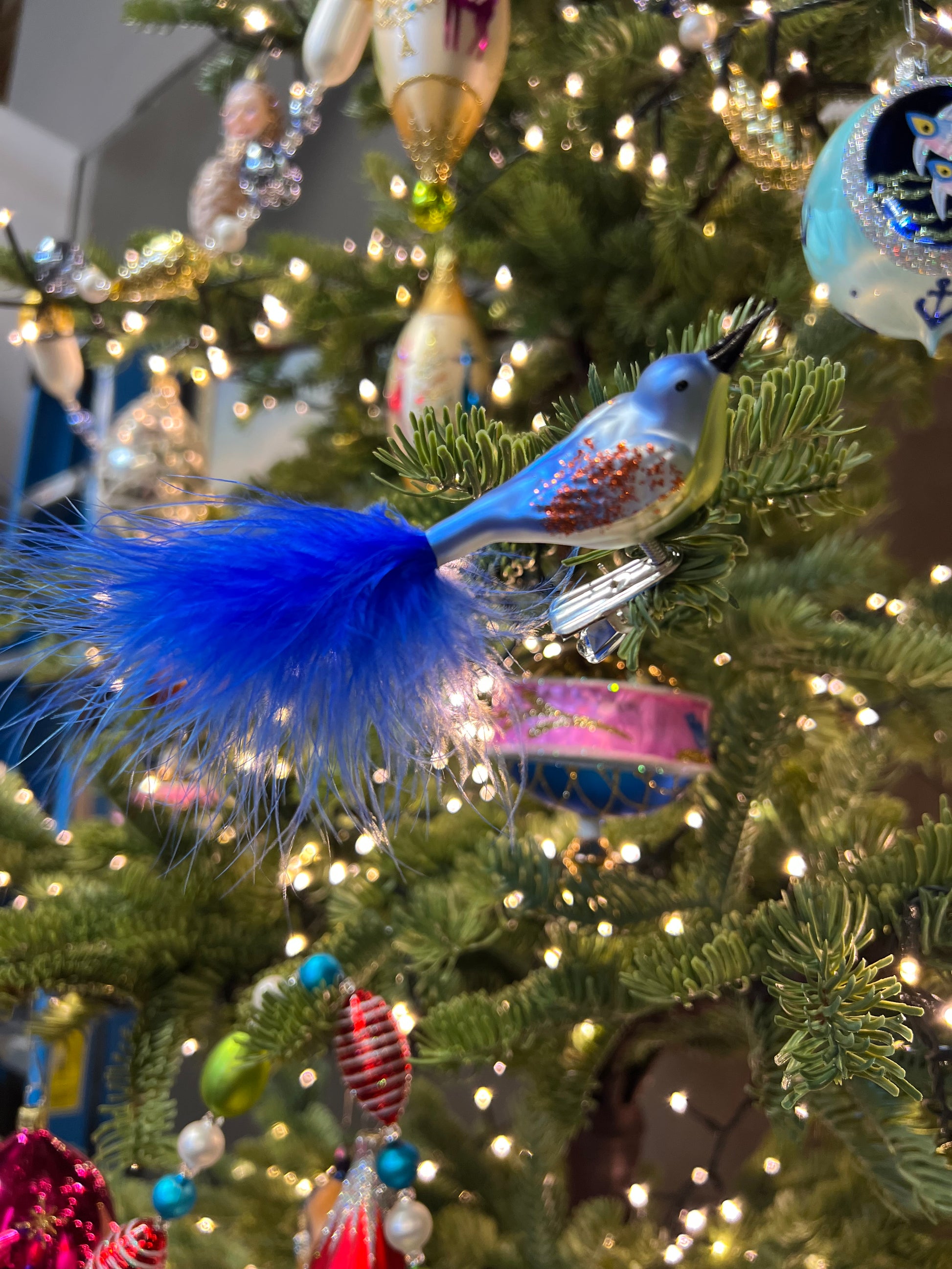 Sample C2 E Bird Clip / Christmas Ornament
