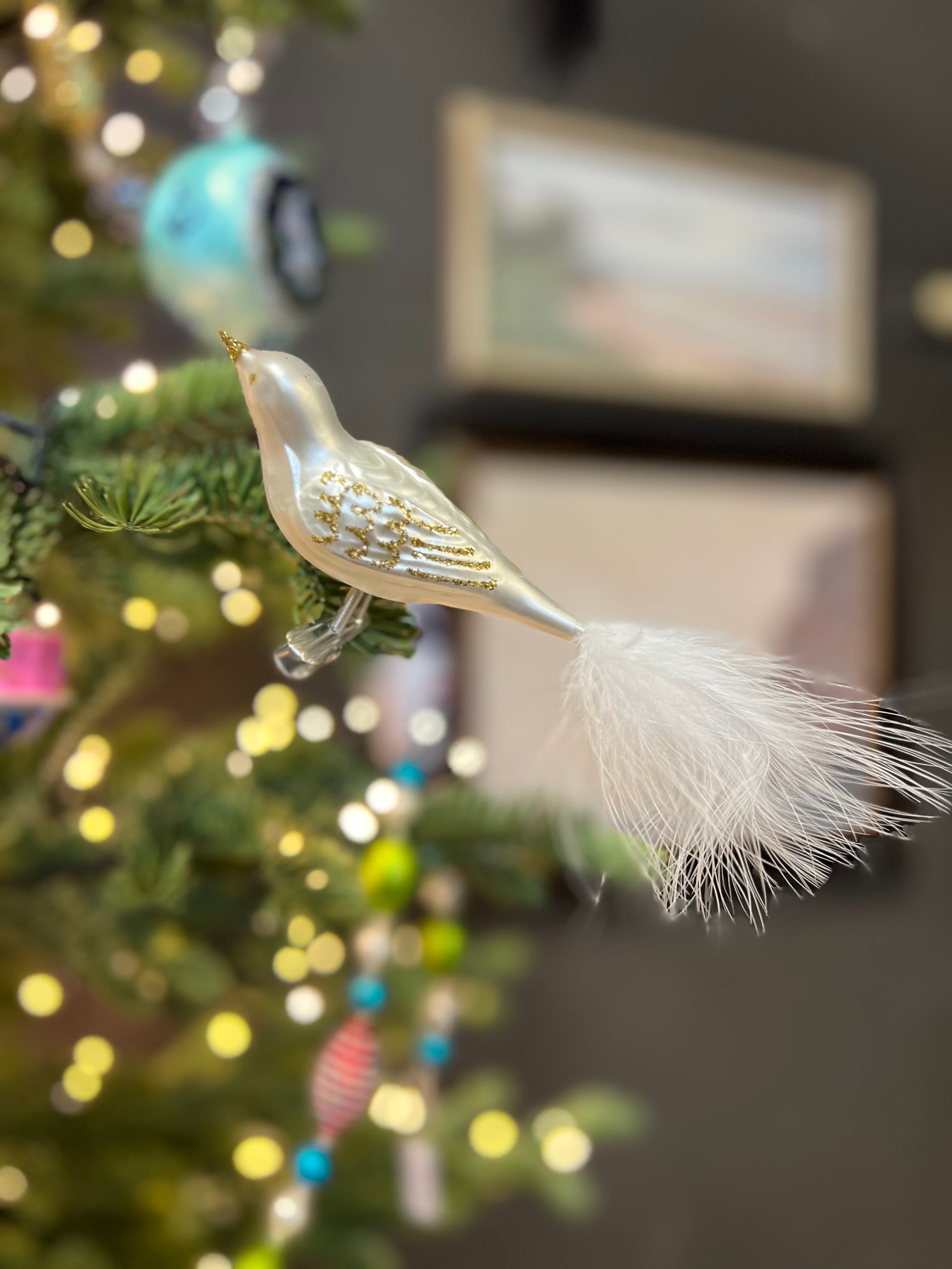 Sample C2 H Bird Clip / Christmas Ornament