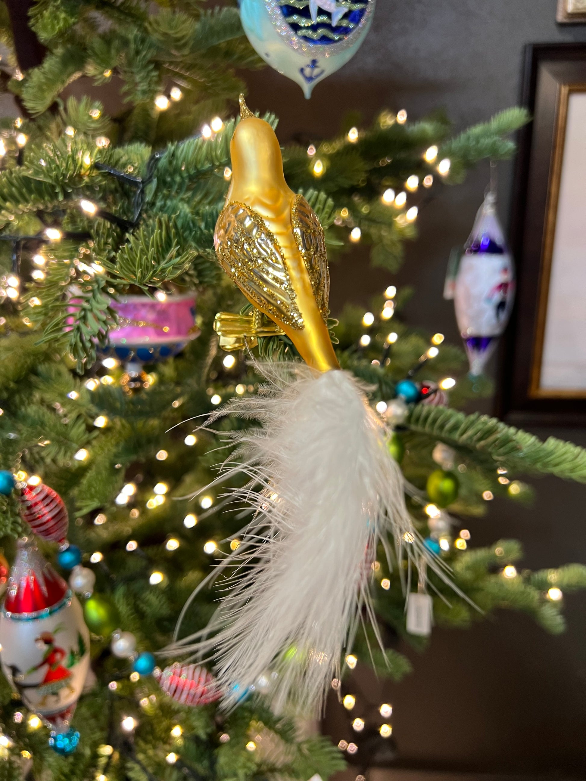 Sample A8 C Bird Clip / Christmas Ornament