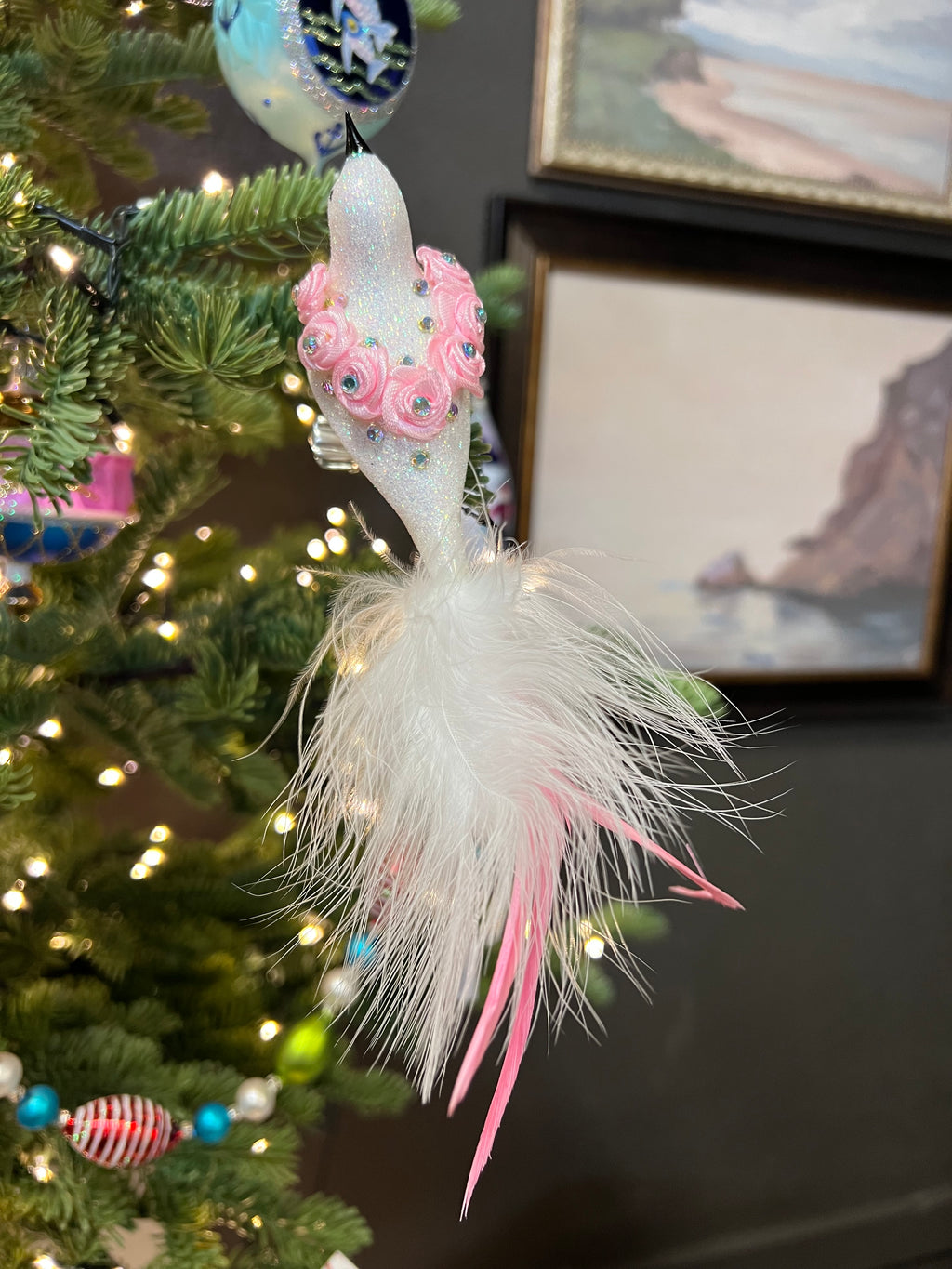Sample A8 F Bird Clip / Christmas Ornament