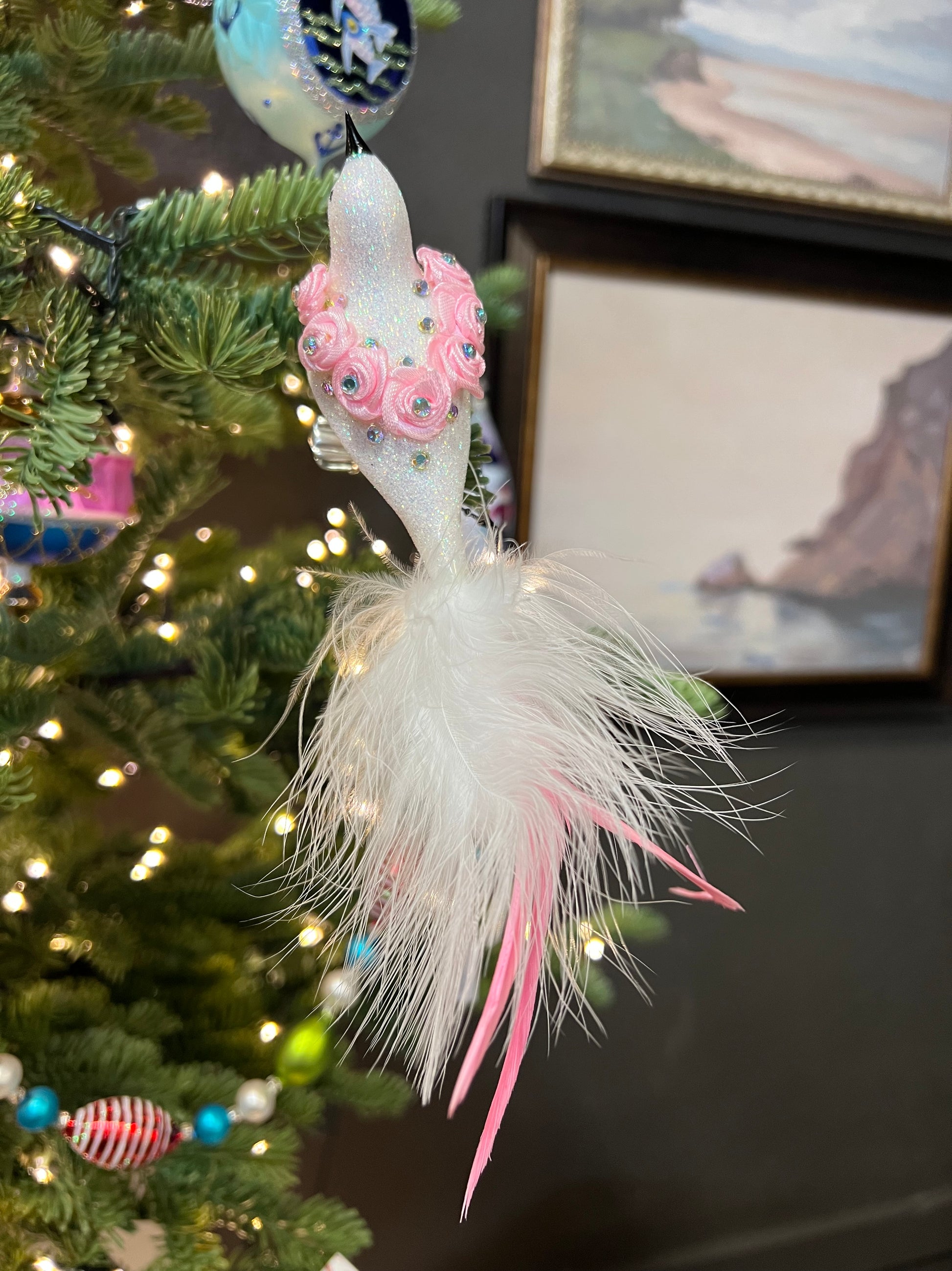 Sample A8 F Bird Clip / Christmas Ornament