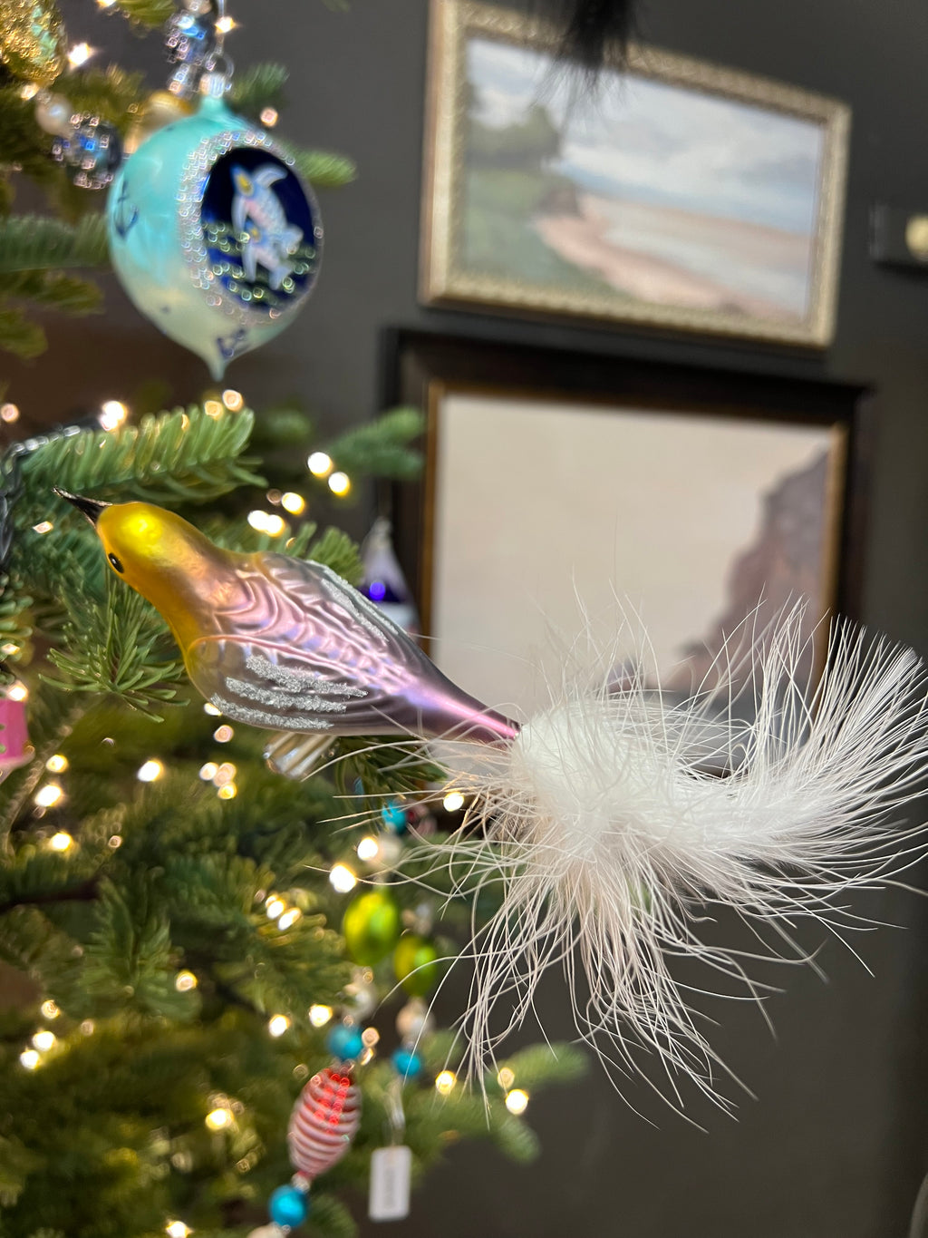 Sample A8 G Bird Clip / Christmas Ornament