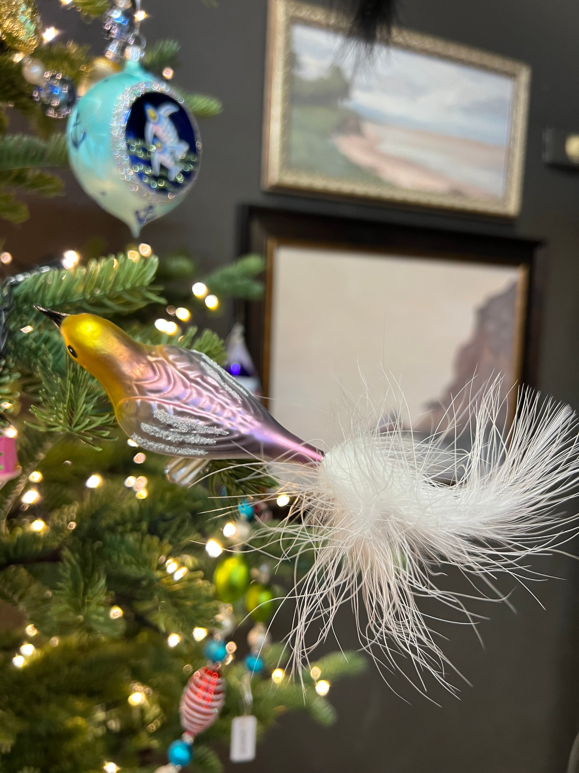 Sample A8 G Bird Clip / Christmas Ornament