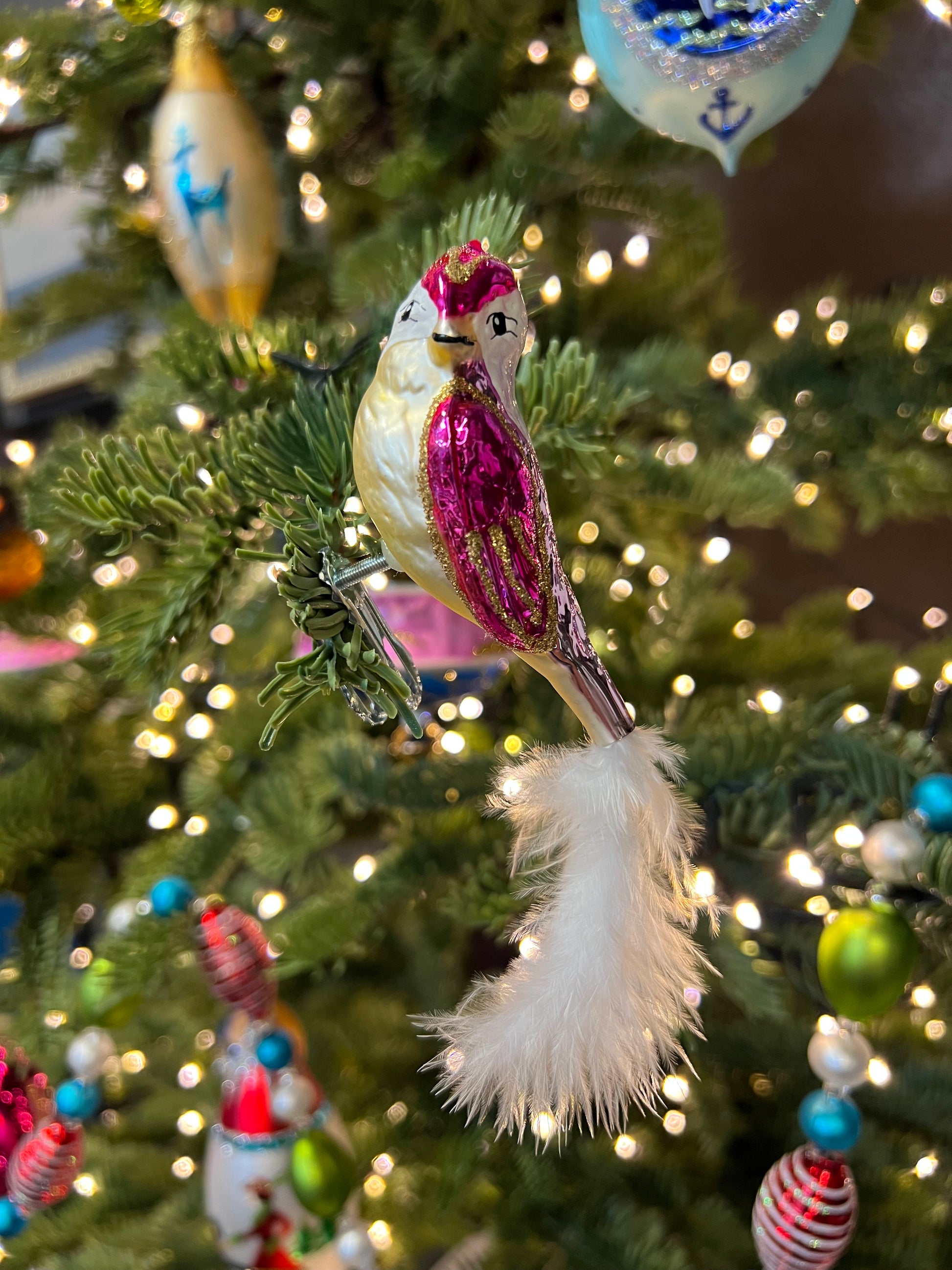 Sample B4 D Bird Clip / Christmas Ornament