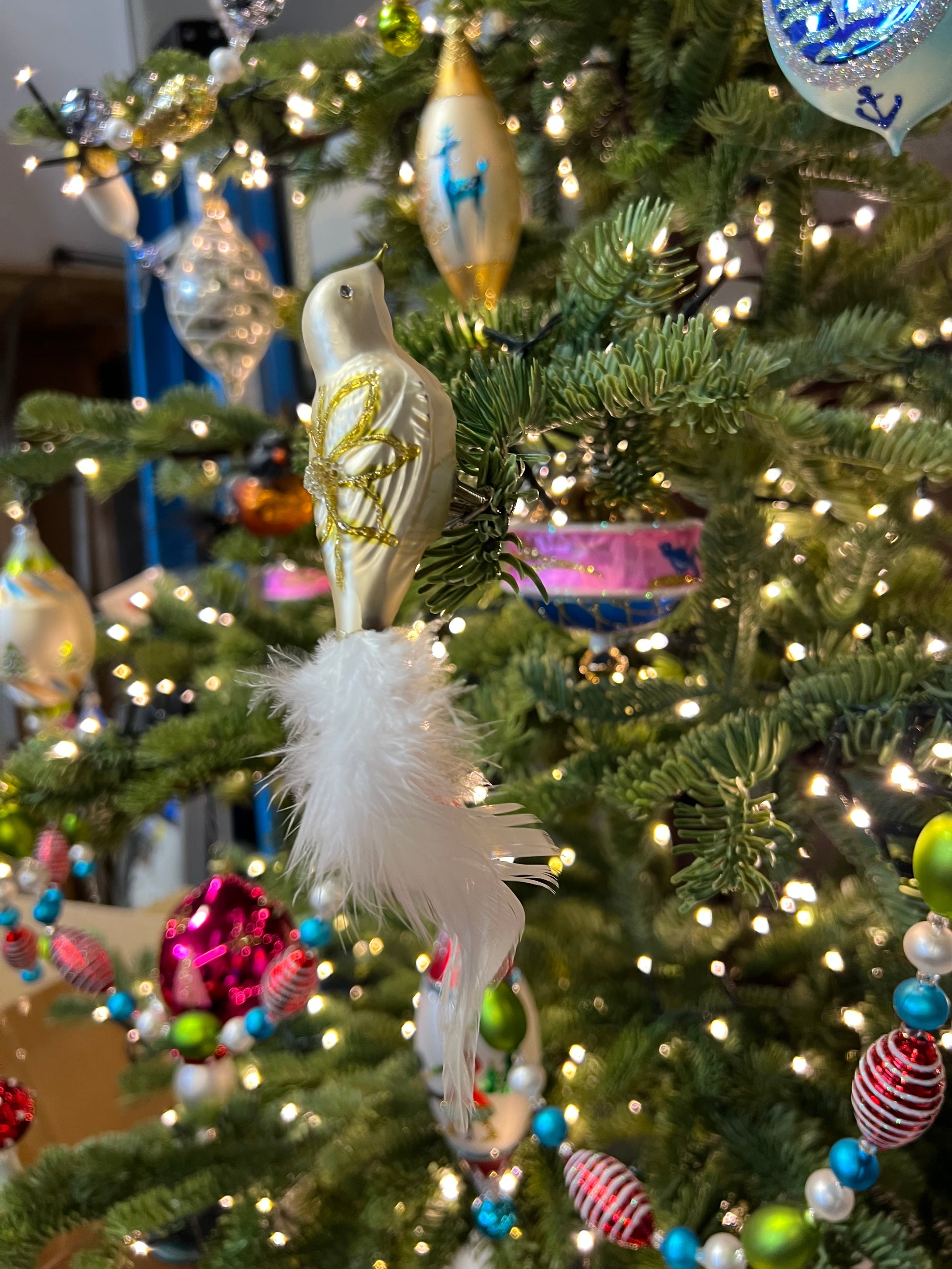 Sample B4 G Bird Clip / Christmas Ornament