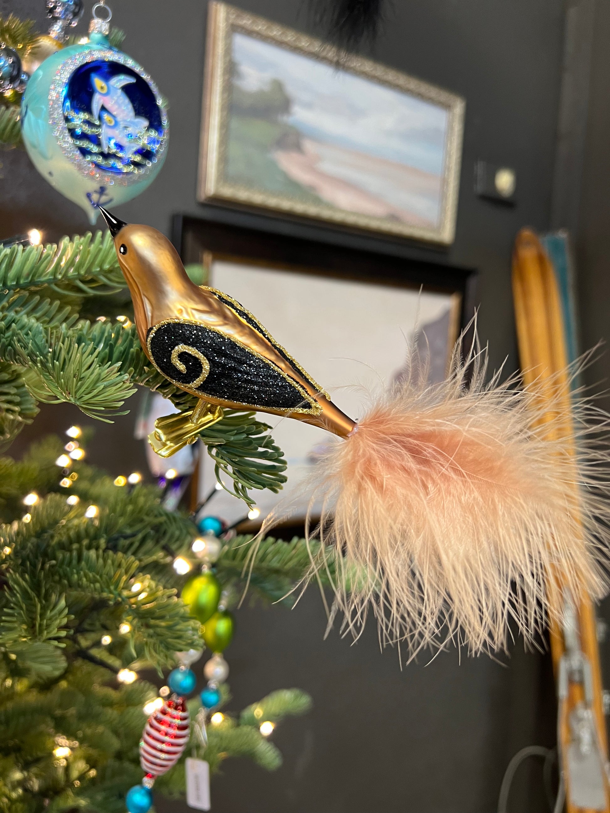 Sample B4 H Bird Clip / Christmas Ornament