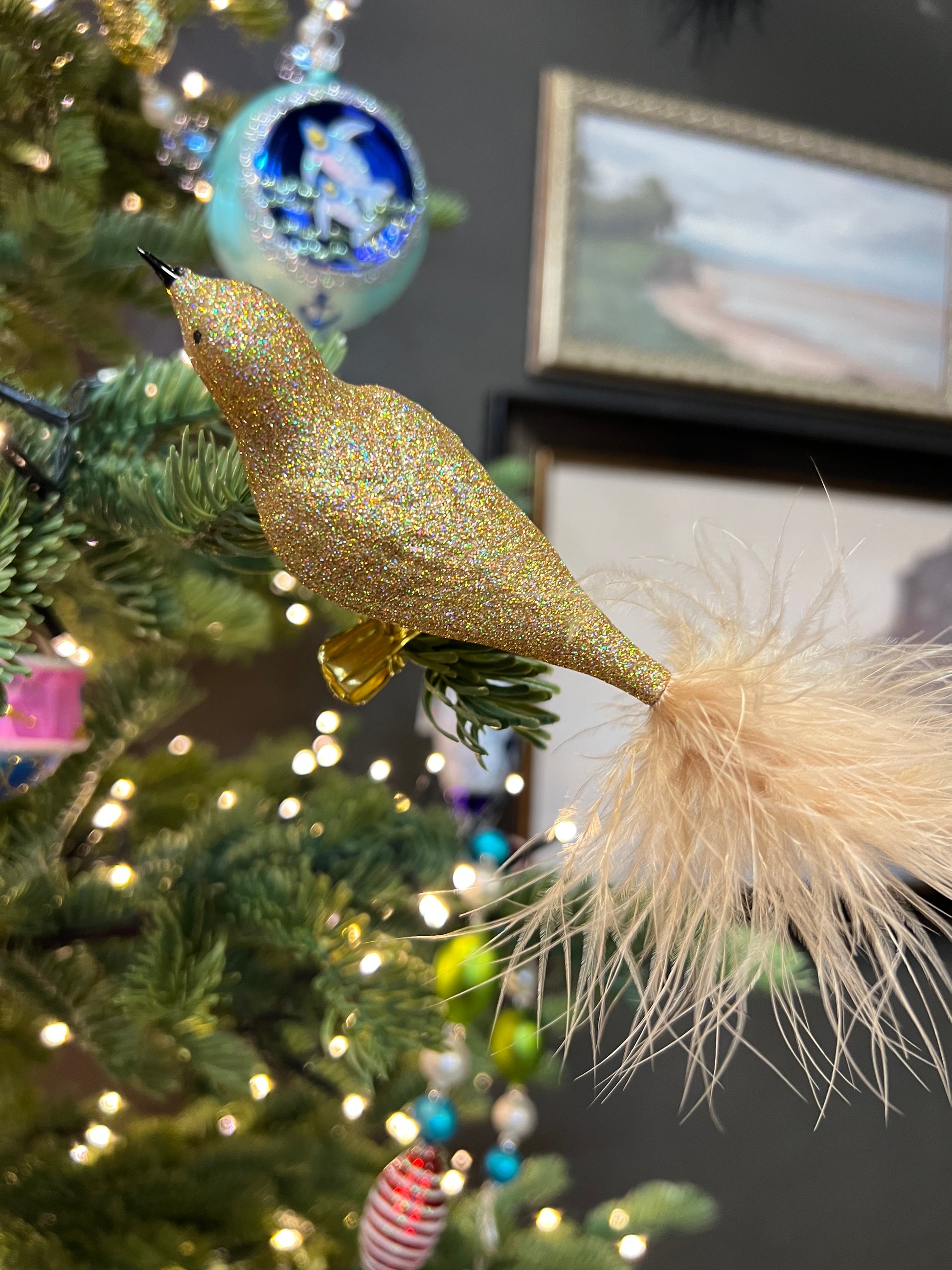 Sample B4 I Bird Clip / Christmas Ornament